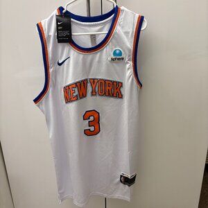 Josh Hart New York Knicks Jersey Men White Large NEW WITH TAGS